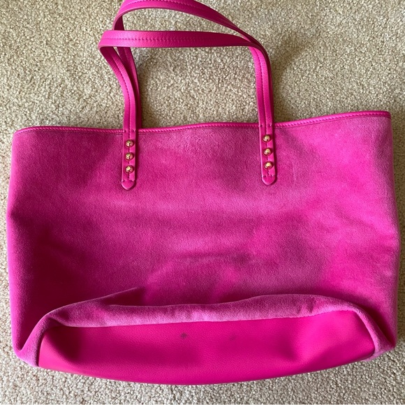 Juicy Couture Hot Pink Velour Tote - Picture 12 of 16